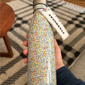 Starbucks x swell x liberty fabrics bottle